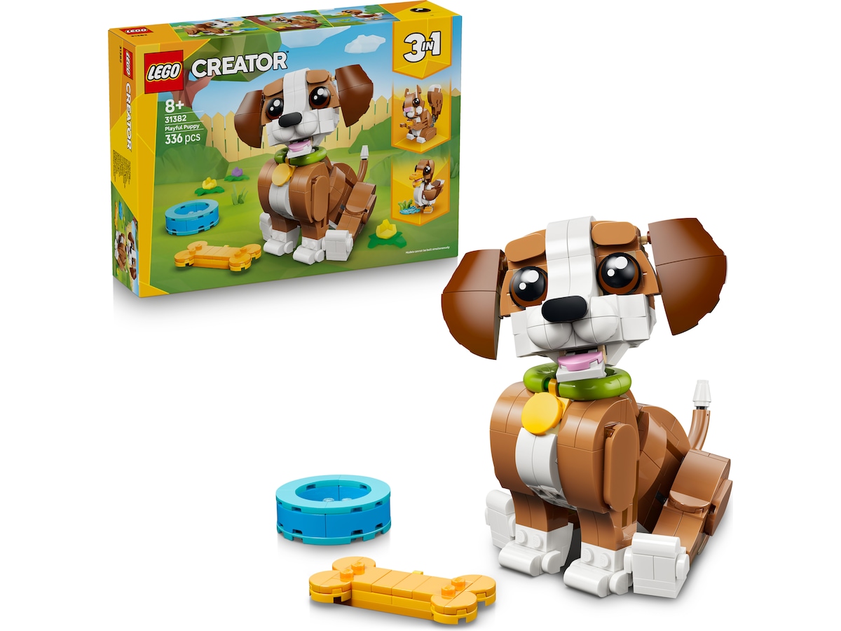 LEGO Creator søte dyr: leken valp 31382 LEGO