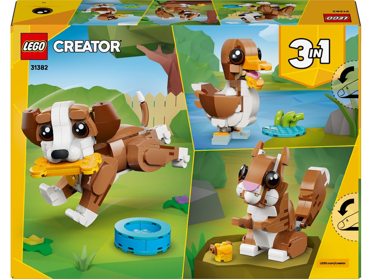 LEGO Creator søte dyr: leken valp 31382 LEGO