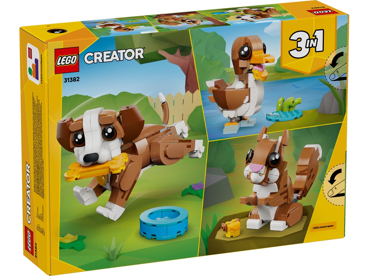 LEGO Creator søte dyr: leken valp 31382 LEGO