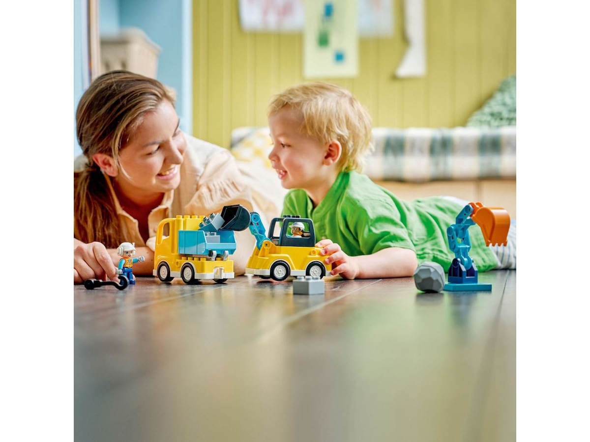 LEGO DUPLO Town 3-i-1 anleggskjøretøy 10475 LEGO