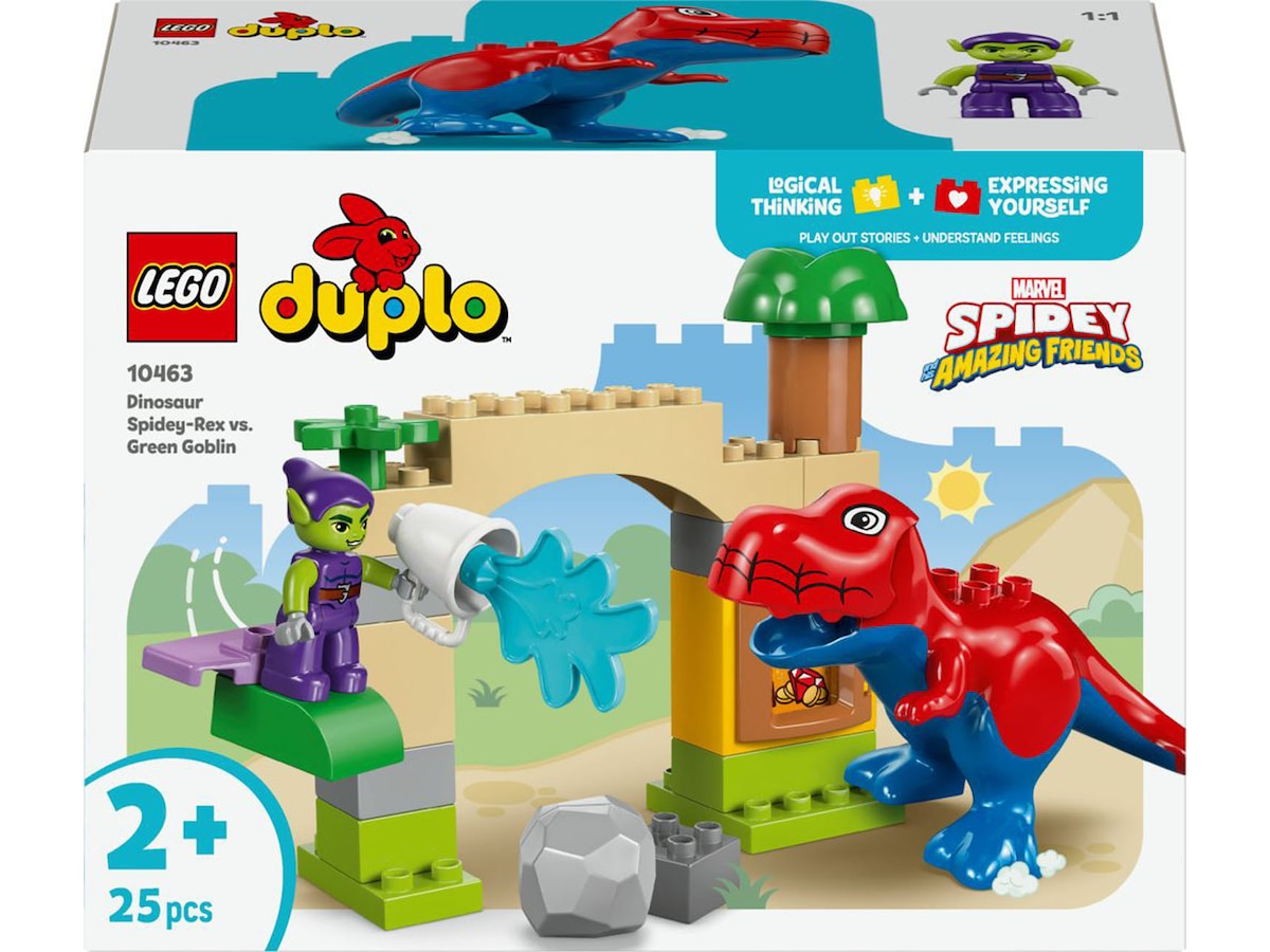 LEGO DUPLO Disney dinosauren Spidey-Rex mot Green Goblin 10463 LEGO