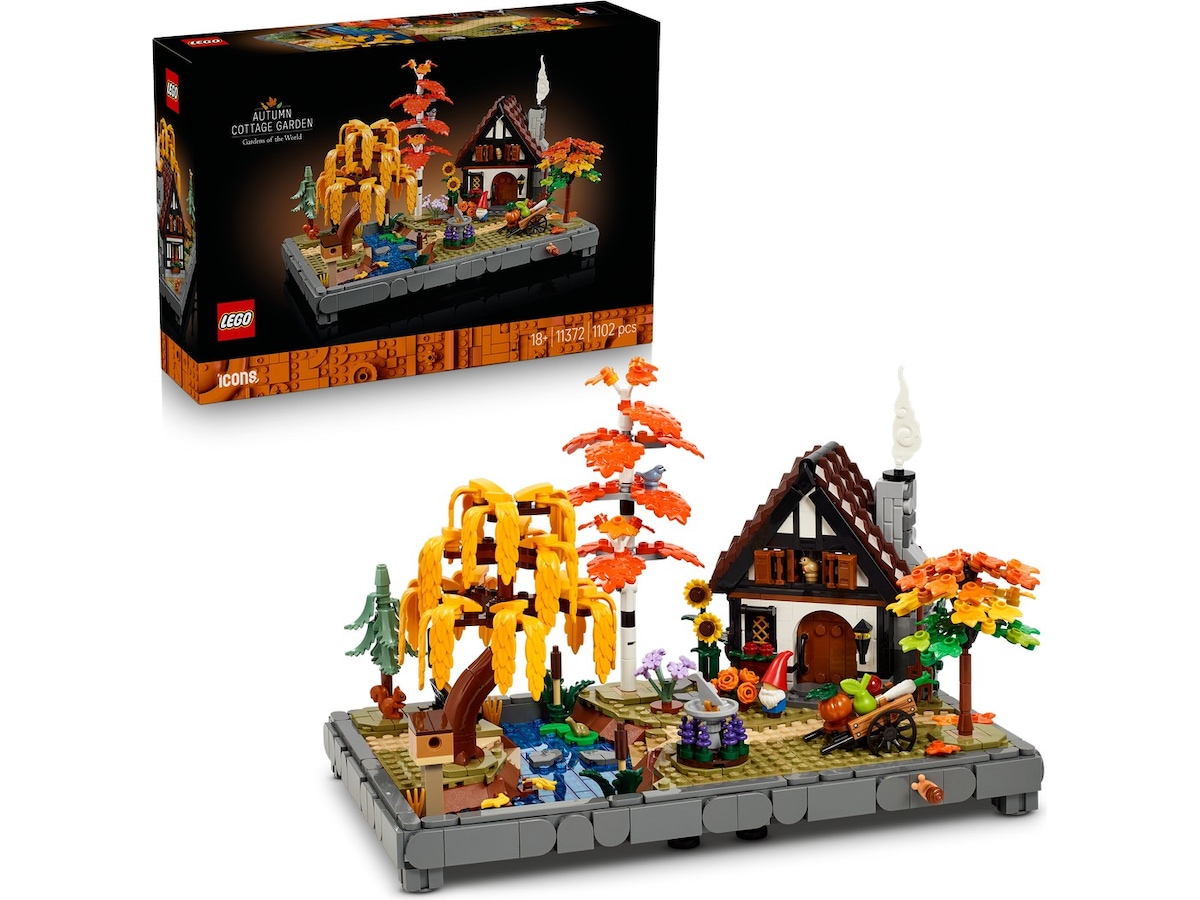 LEGO Icons høstlig hage med lite hus 11372 LEGO