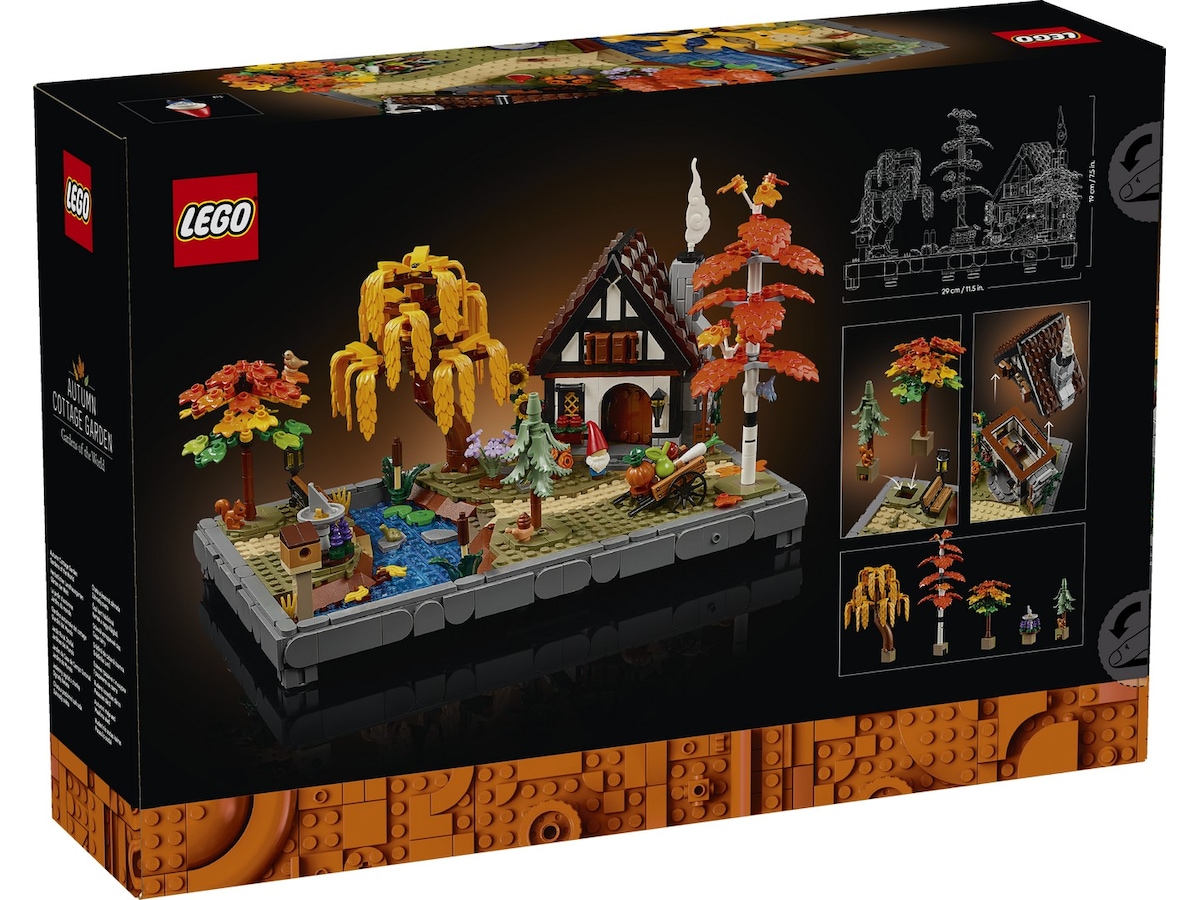 LEGO Icons høstlig hage med lite hus 11372 LEGO
