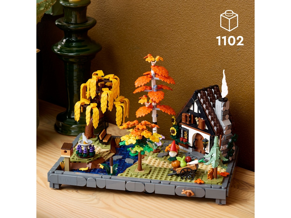 LEGO Icons høstlig hage med lite hus 11372 LEGO