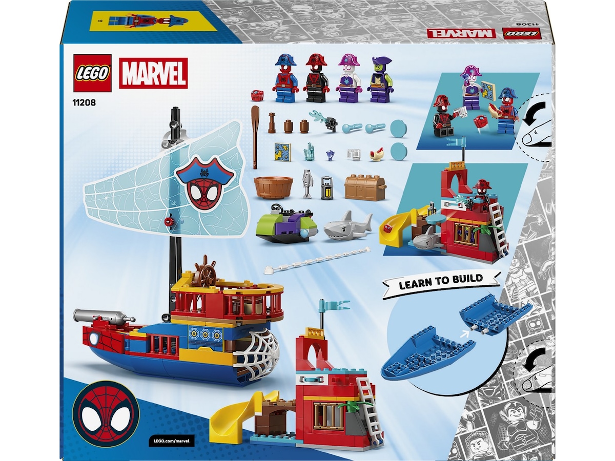 LEGO Spidey Team Spideys sjørøverskute 11208 LEGO