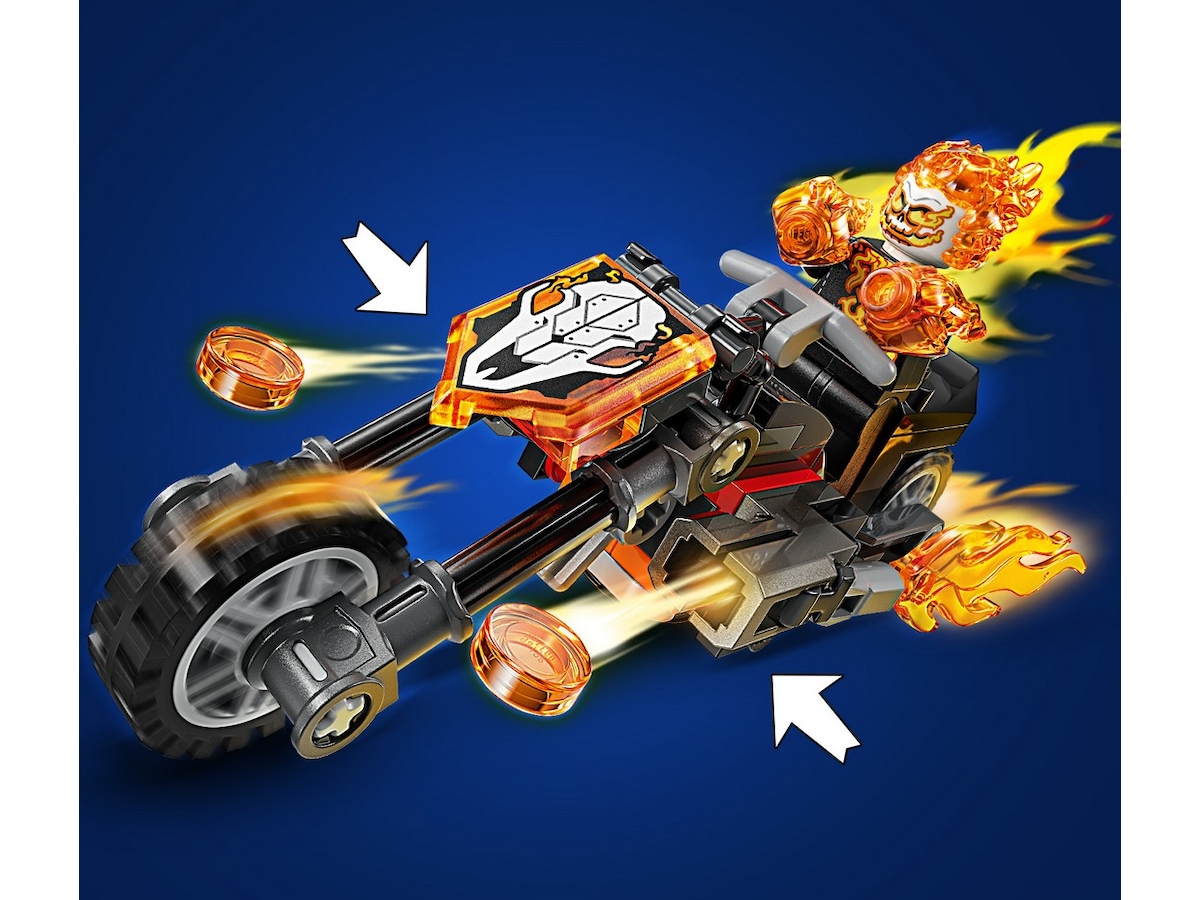 LEGO Super Heroes Marvel Spider-Man mot Ghost Rider på MC 76335 LEGO