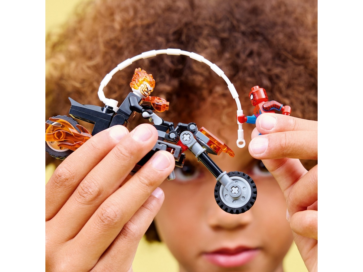 LEGO Super Heroes Marvel Spider-Man mot Ghost Rider på MC 76335 LEGO