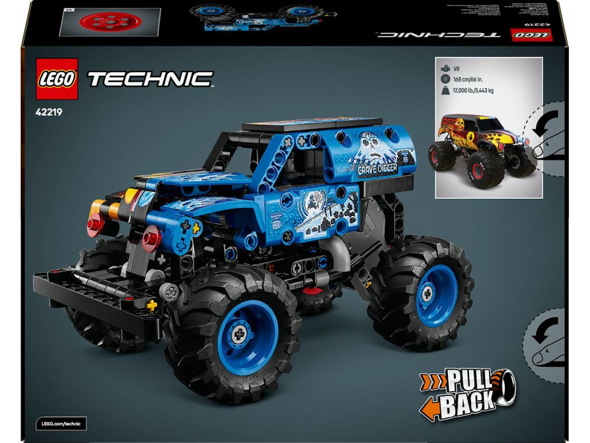 LEGO Technic Monster Jam Grave Digger 42219 (ild og is) LEGO