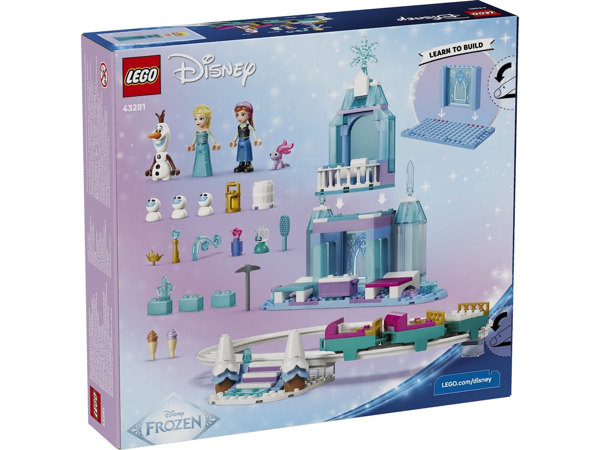 LEGO Disney Princess Elsas isslott og sledeeventyr 43281 LEGO
