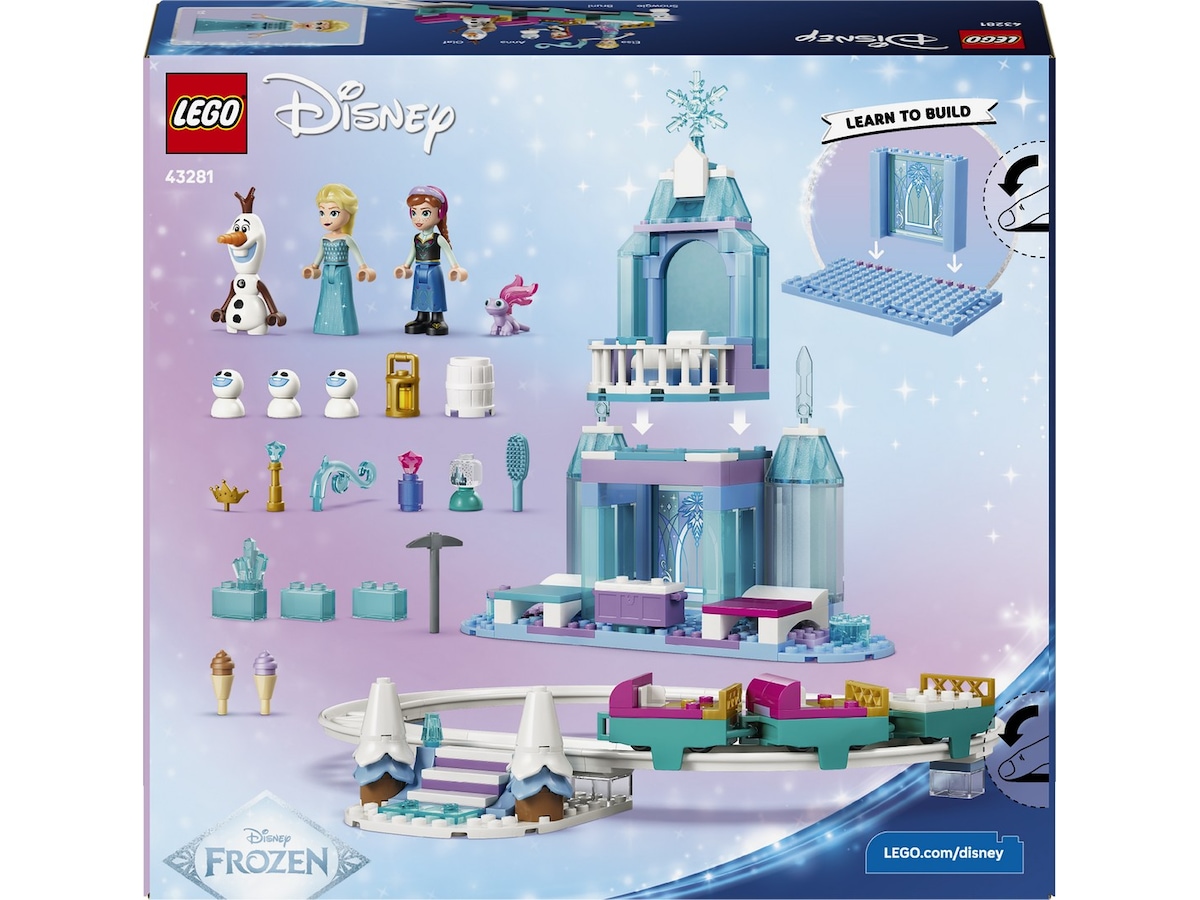 LEGO Disney Princess Elsas isslott og sledeeventyr 43281 LEGO