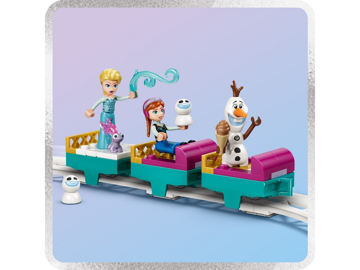 LEGO Disney Princess Elsas isslott og sledeeventyr 43281 LEGO