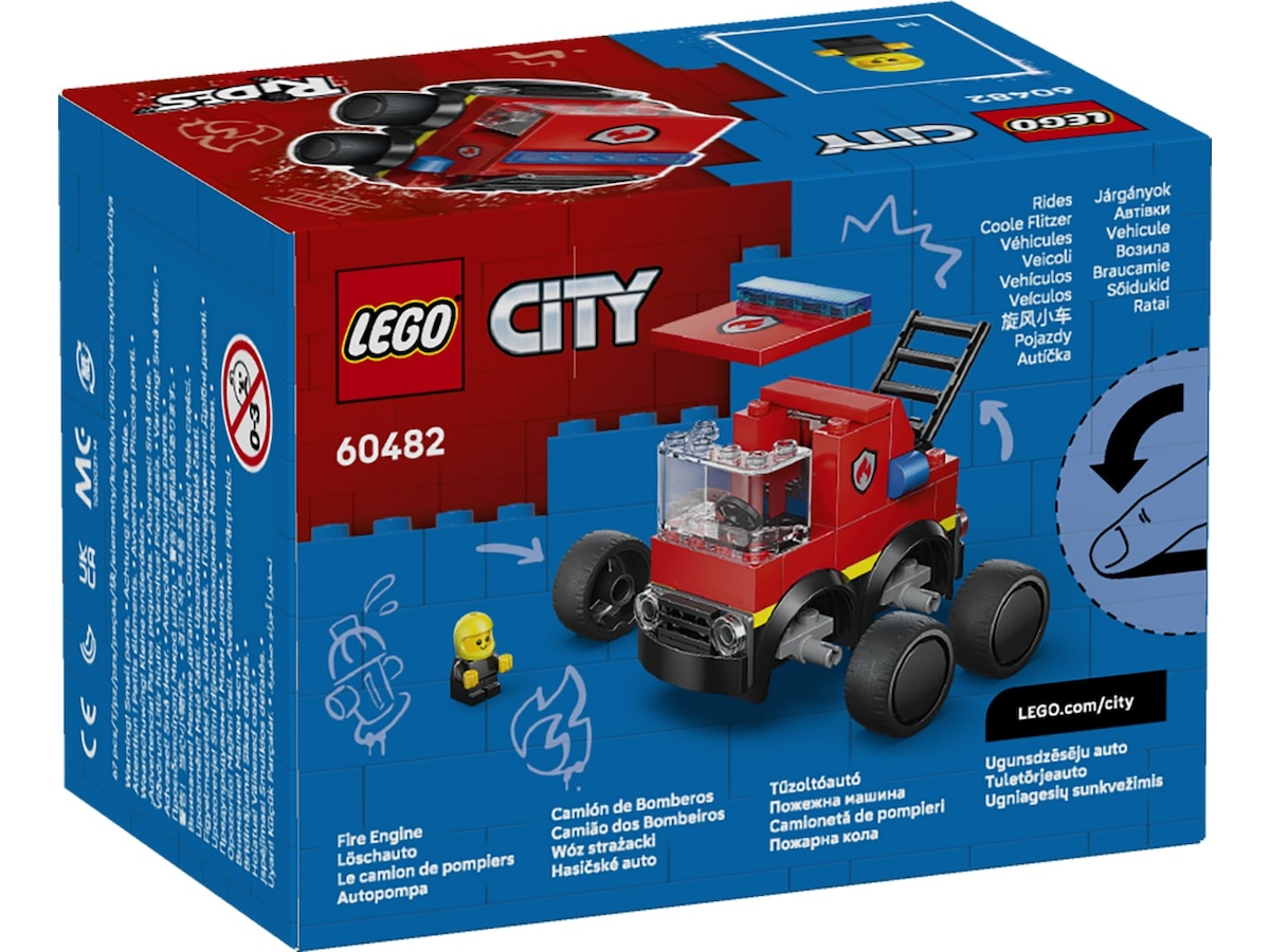 LEGO City kjøretøy – brannbil 60482 LEGO