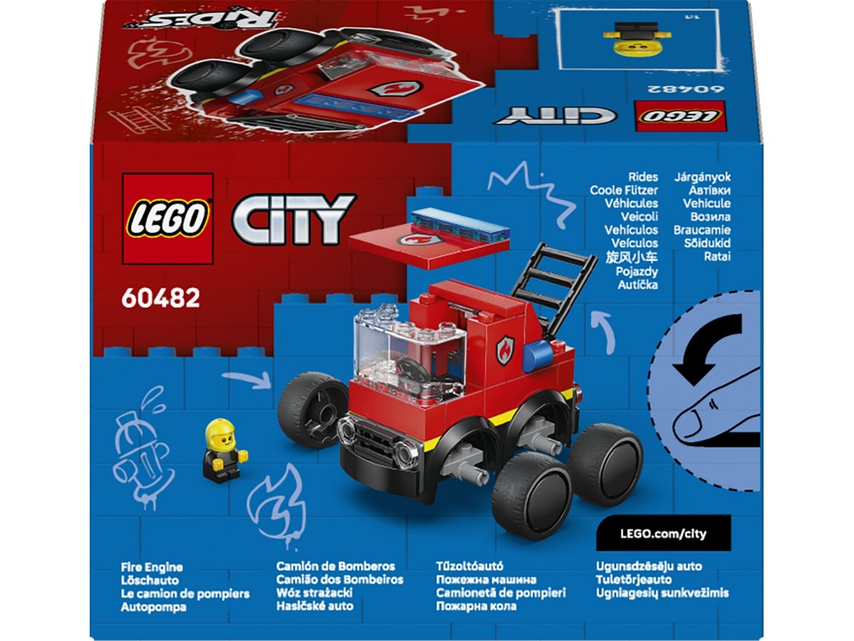 LEGO City kjøretøy – brannbil 60482 LEGO