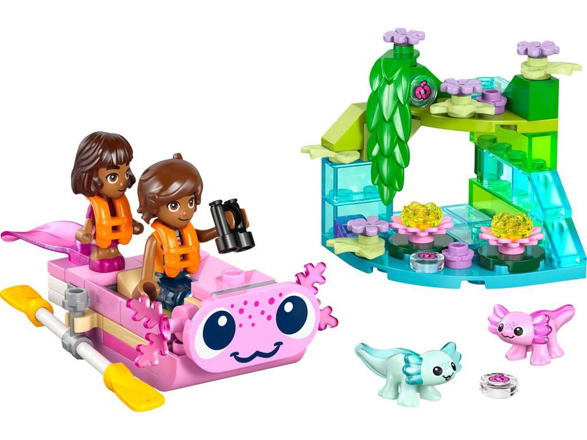 LEGO Friends eventyrbåt med axolotler 42681 LEGO