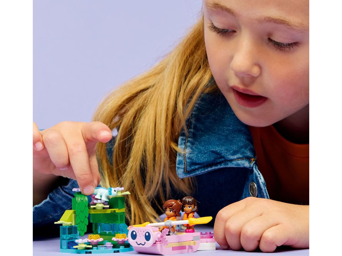 LEGO Friends eventyrbåt med axolotler 42681 LEGO