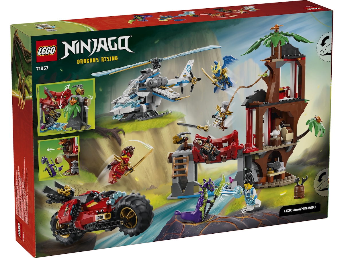 LEGO Ninjago action i ninjaenes trehytte 71857 LEGO