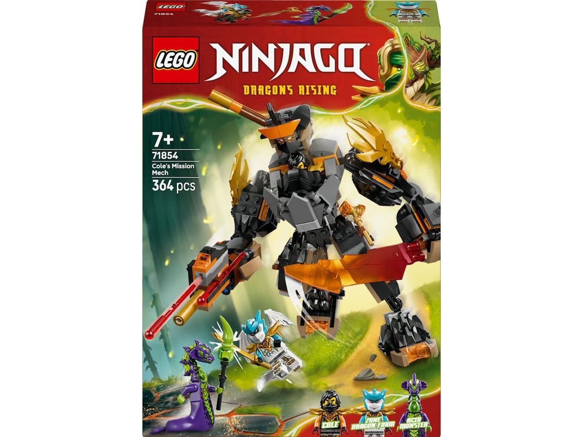 LEGO Ninjago Coles oppdragsrobot og Drak-Zane 71854 LEGO