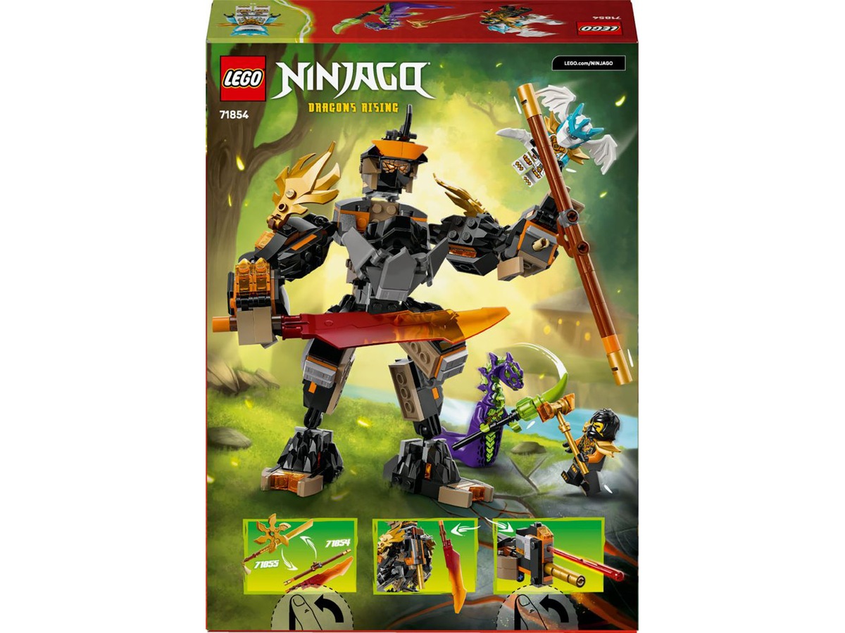 LEGO Ninjago Coles oppdragsrobot og Drak-Zane 71854 LEGO