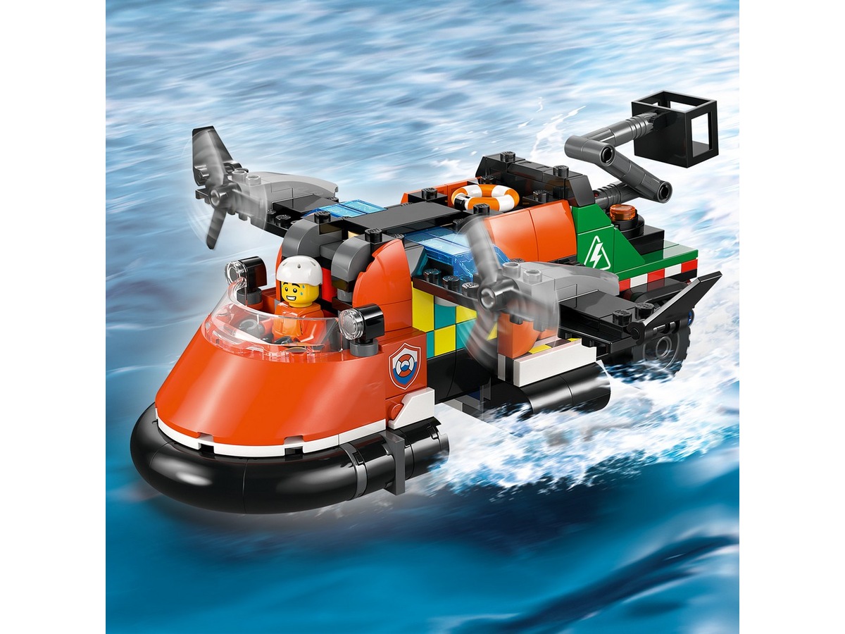 LEGO City Great Vehicles fly-, servicebil- og luftputebåt-remiks 60505 LEGO