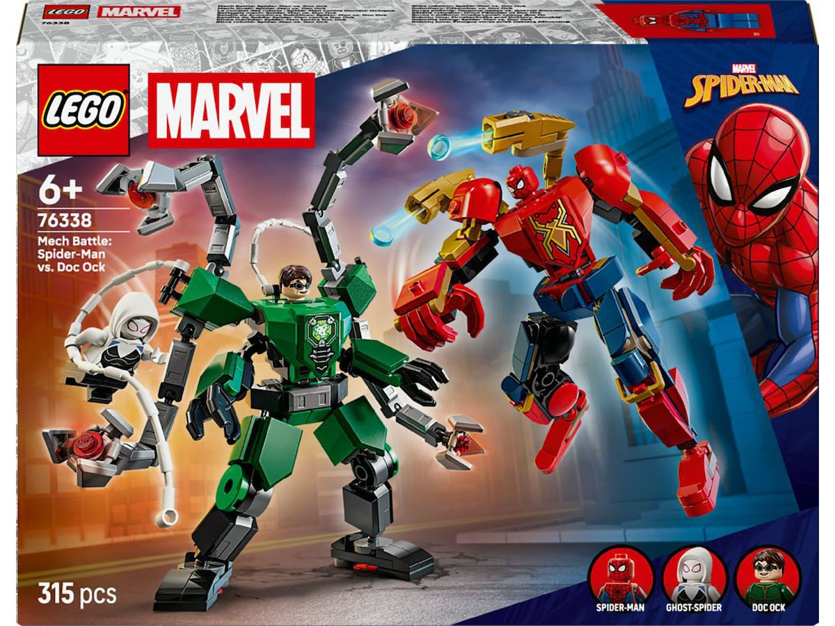 LEGO Super Heroes Marvel robotstrid: Spider-Man mot Doc Ock 76338 LEGO