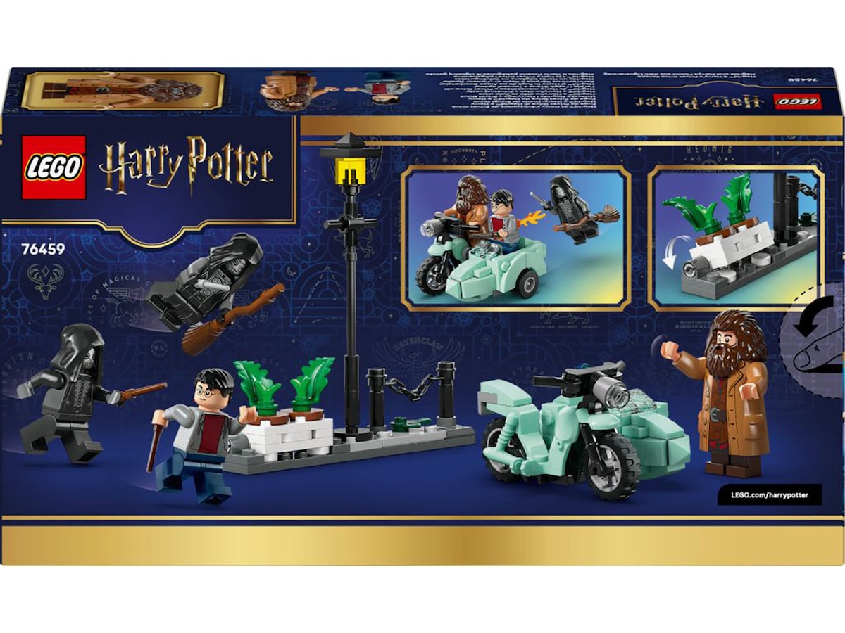 LEGO Harry Potter Hagrids og Harrys flukt fra Privet Drive 76459 LEGO