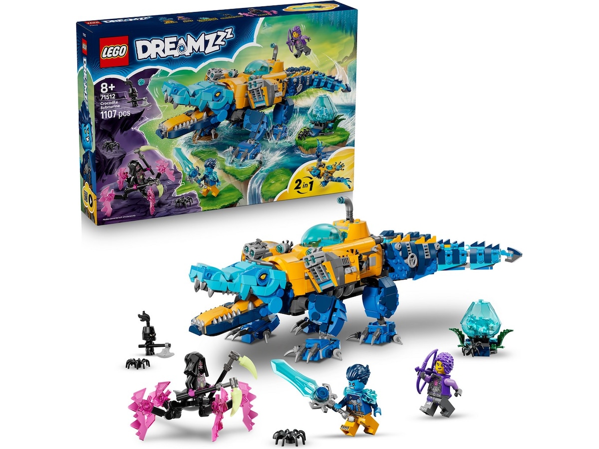 LEGO DREAMZzz krokodilleubåt 71512 LEGO