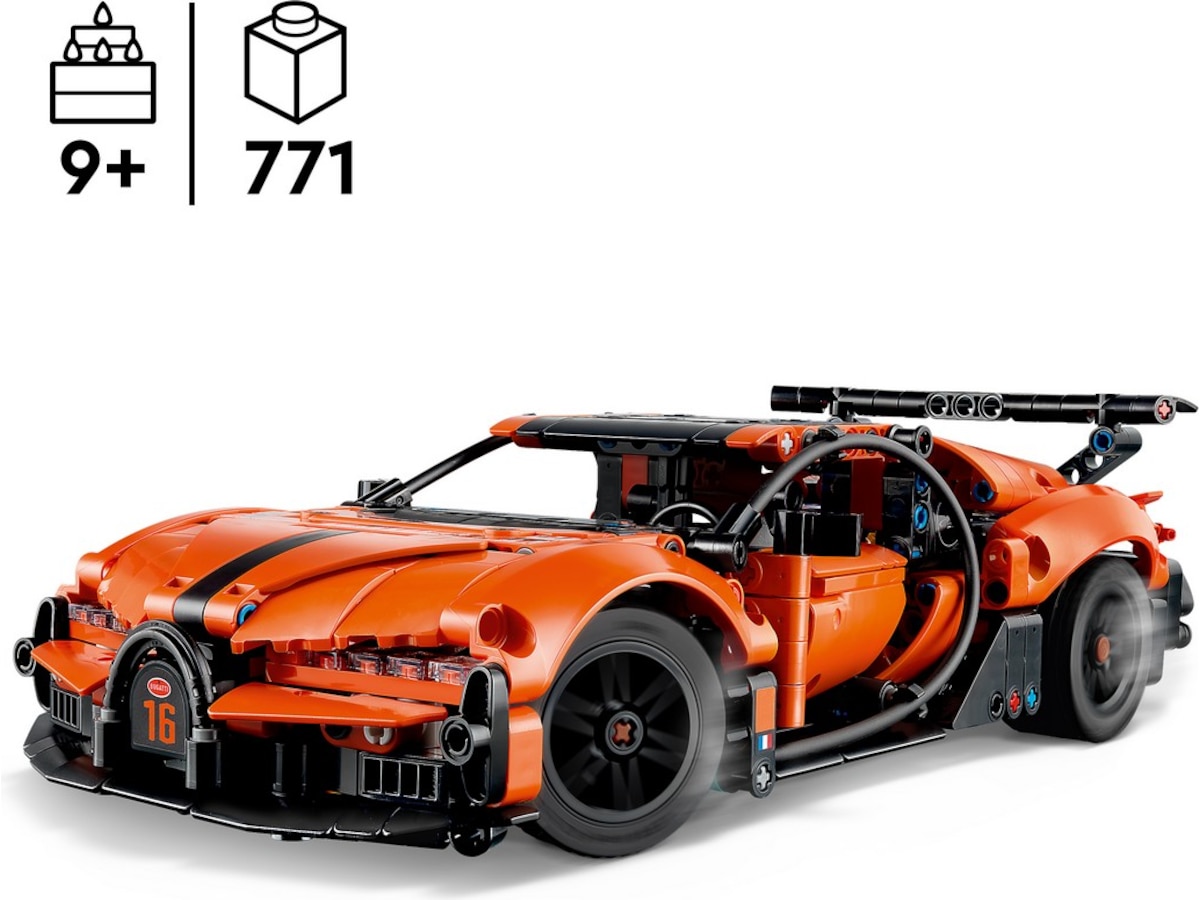 LEGO Technic Bugatti Chiron Pur Sport-hyperbil 42222 LEGO