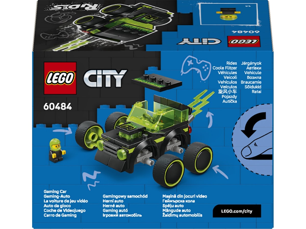 LEGO City kjøretøy – gaming-racerbil 60484 LEGO