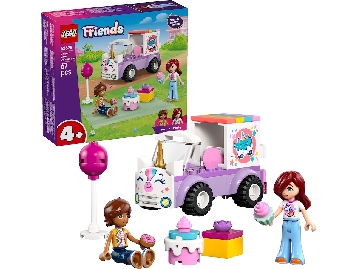 LEGO Friends enhjørningsbil for kakeleveranser 42675 LEGO