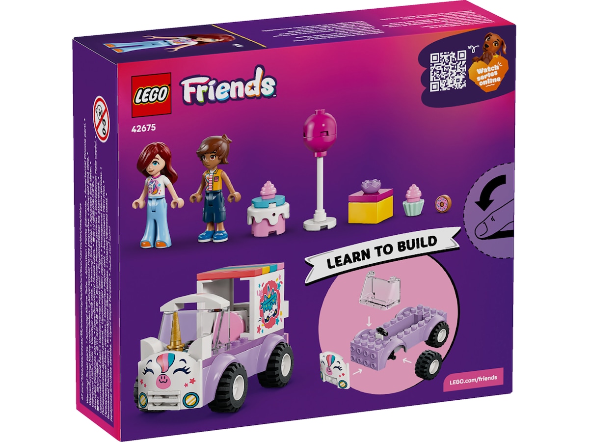 LEGO Friends enhjørningsbil for kakeleveranser 42675 LEGO