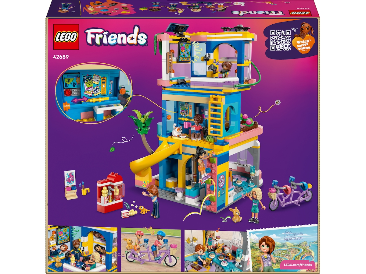 LEGO Friends vennenes klubbhus i Heartlake City 42689 LEGO