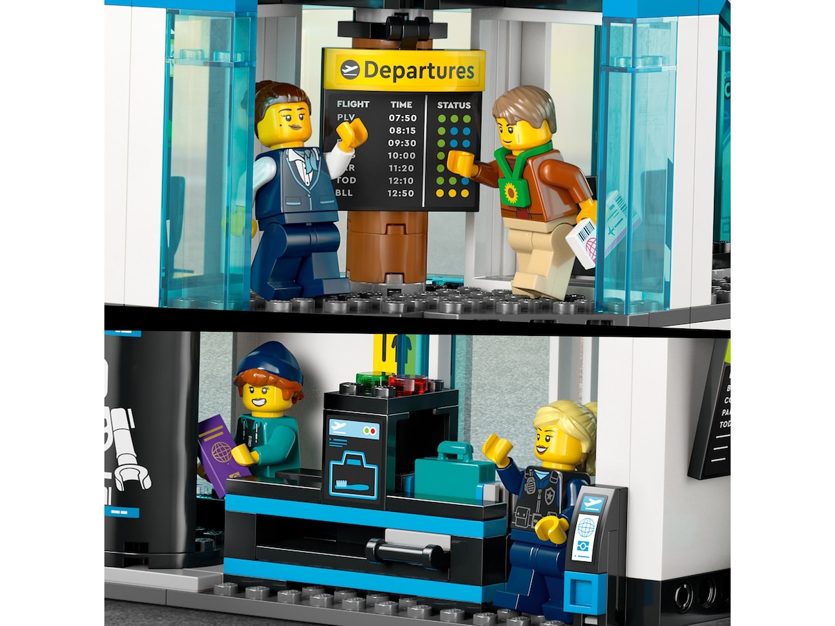 LEGO My City lyplass og fly 60502 LEGO