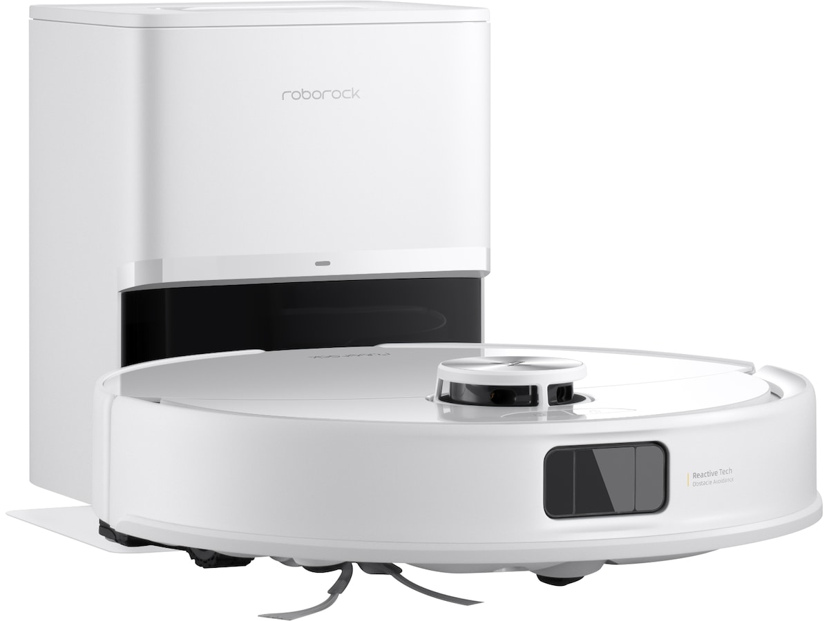 Roborock ZEO One vask/tørk (hvit) + robotstøvsuger Kombinert vaskemaskin og tørketrommel