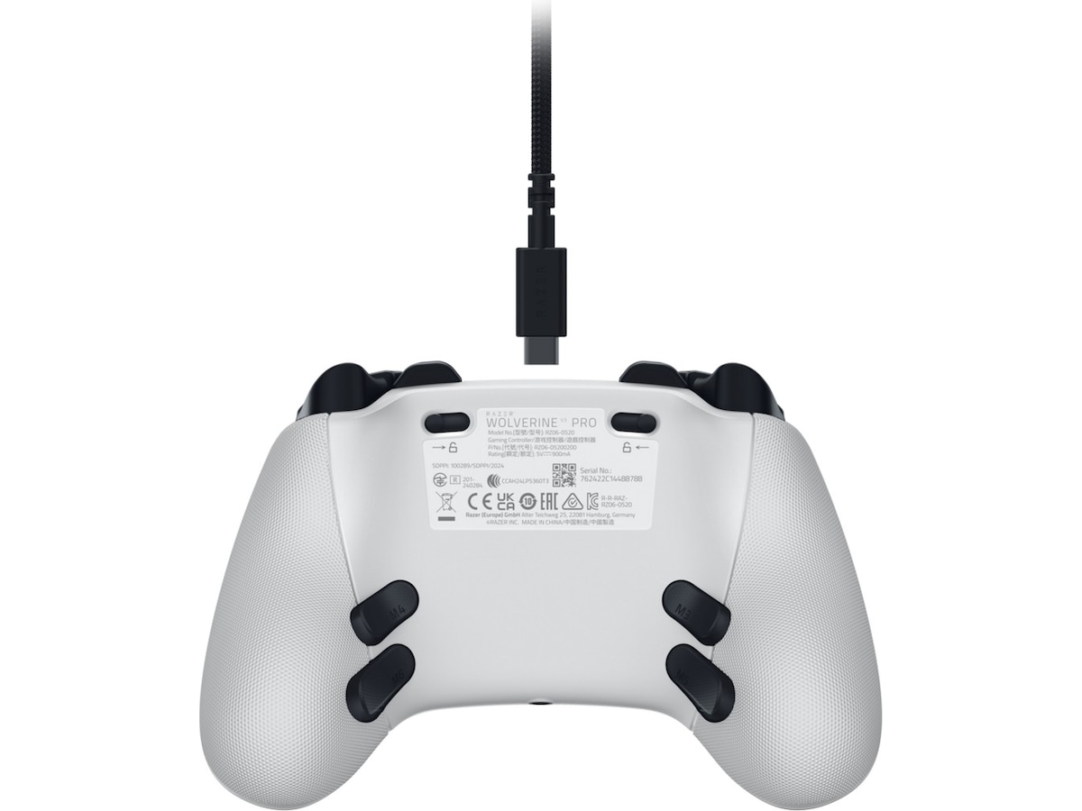 Razer Wolverine V3 Pro trådløs kontroller for Xbox X/S & PC (hvit) Tilbehør til spillkonsoller