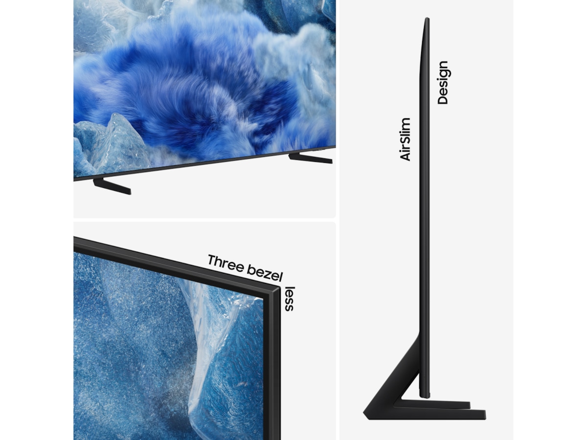 Samsung 55" Q8FA QLED 4K smart-TV (2025) + lydplanke 50 - 59 tommer TV