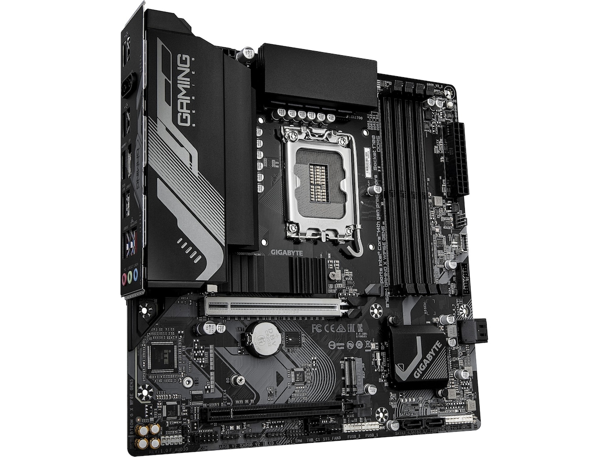 Gigabyte B760M GAMING X WF6E GEN5 hovedkort -B-Grade Demo hovedkort