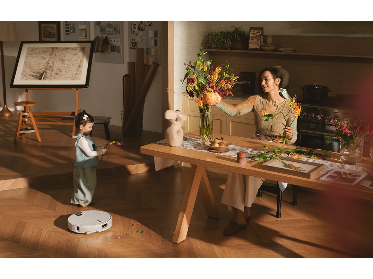 Roborock Qrevo Edge 2 Pro (hvit) Robotstøvsugere