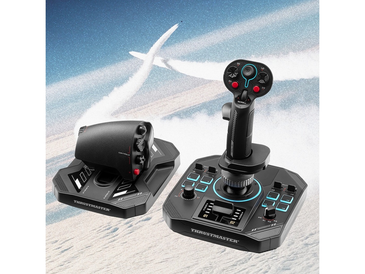 Thustmaster SOL-R 4 HOTAS Ratt og pedaler