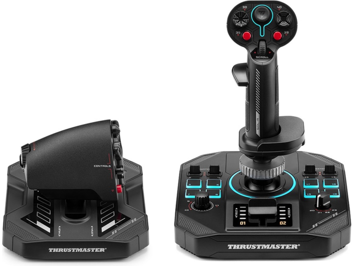 Thustmaster SOL-R 4 HOTAS Ratt og pedaler
