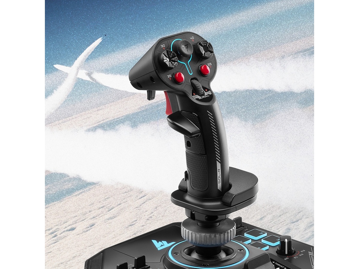 Thustmaster SOL-R 4 HOTAS Ratt og pedaler