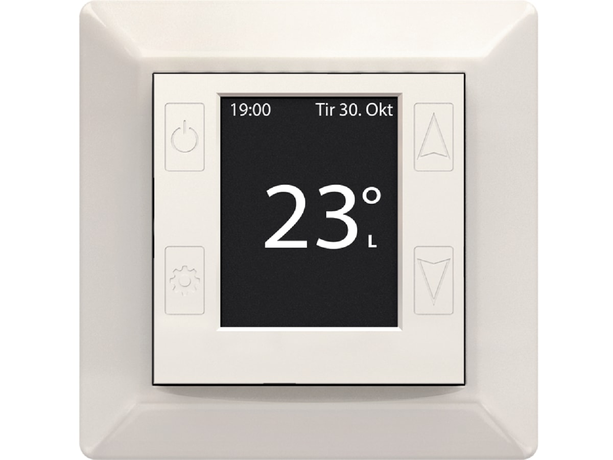 Mill Smart WiFi gulvtermostat 2-pack (polarhvit) Tilbehør til varme