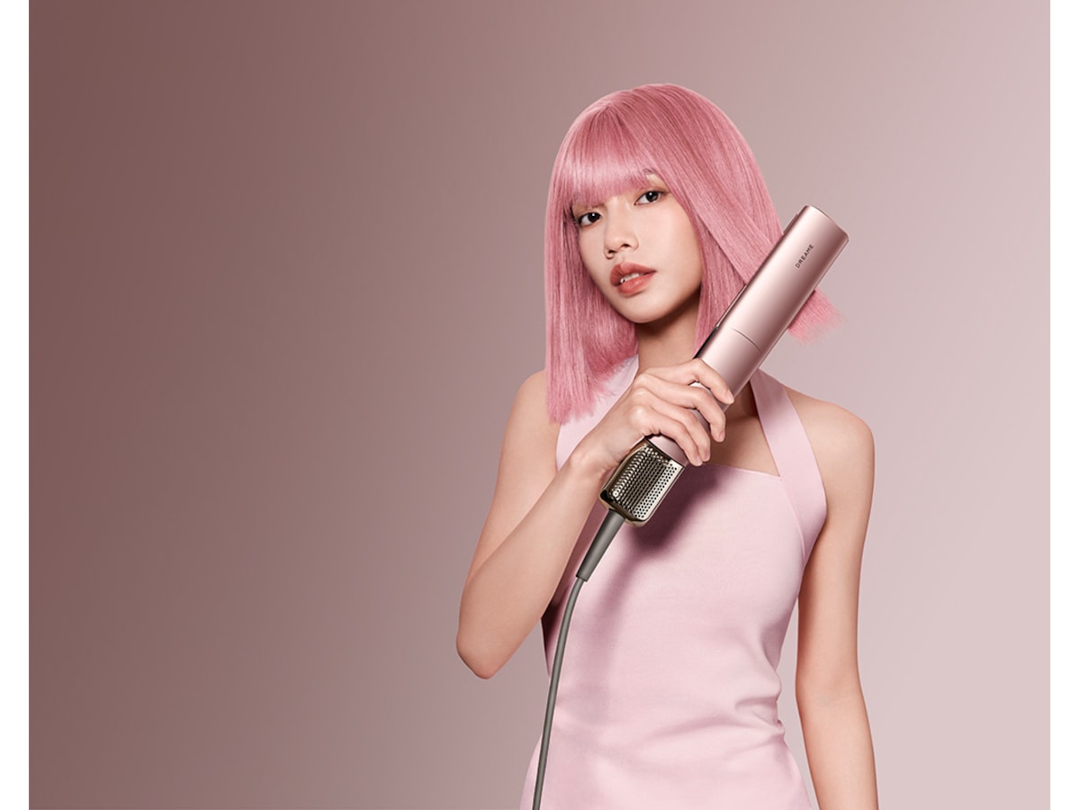 Dreame Aero Straight Pro (rosa gull) Hårpleie & styling