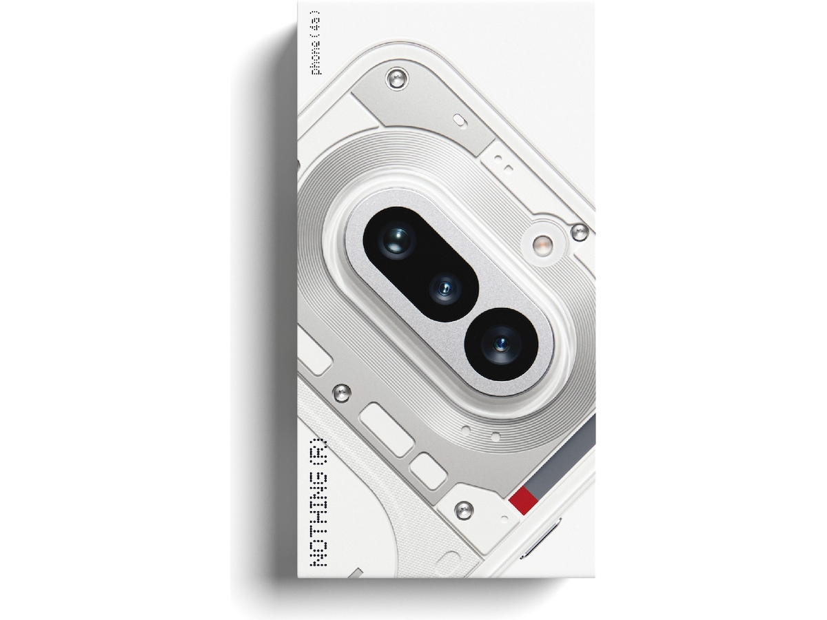 Nothing Phone (4a) 256GB (hvit) Mobiltelefoner