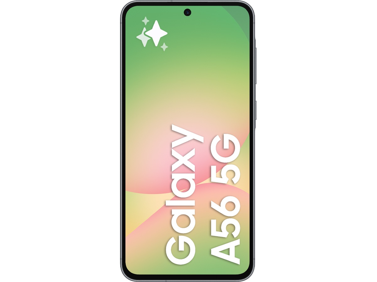 Samsung Galaxy A56 5G 128GB (awesome graphite) + Watch FE Mobiltelefoner