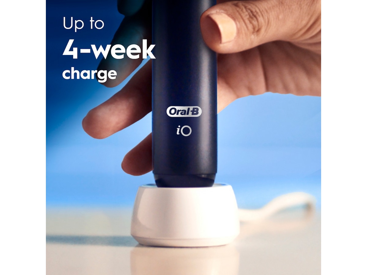 Oral-B iO 2 elektrisk tannbørste (Night Black) Tilbehør til tannpleie