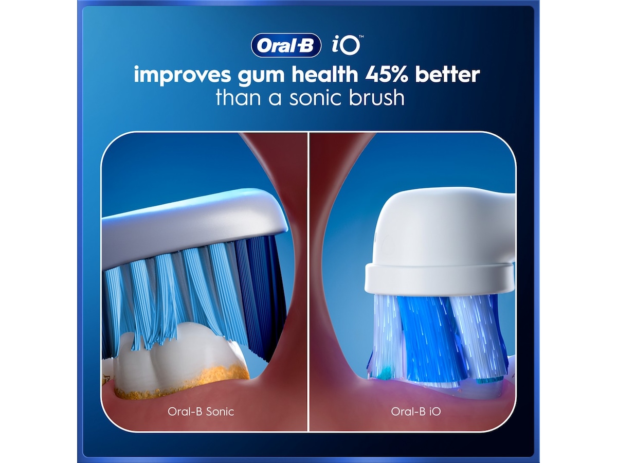 Oral-B iO5 elektrisk tannbørste (hvit) Tilbehør til tannpleie