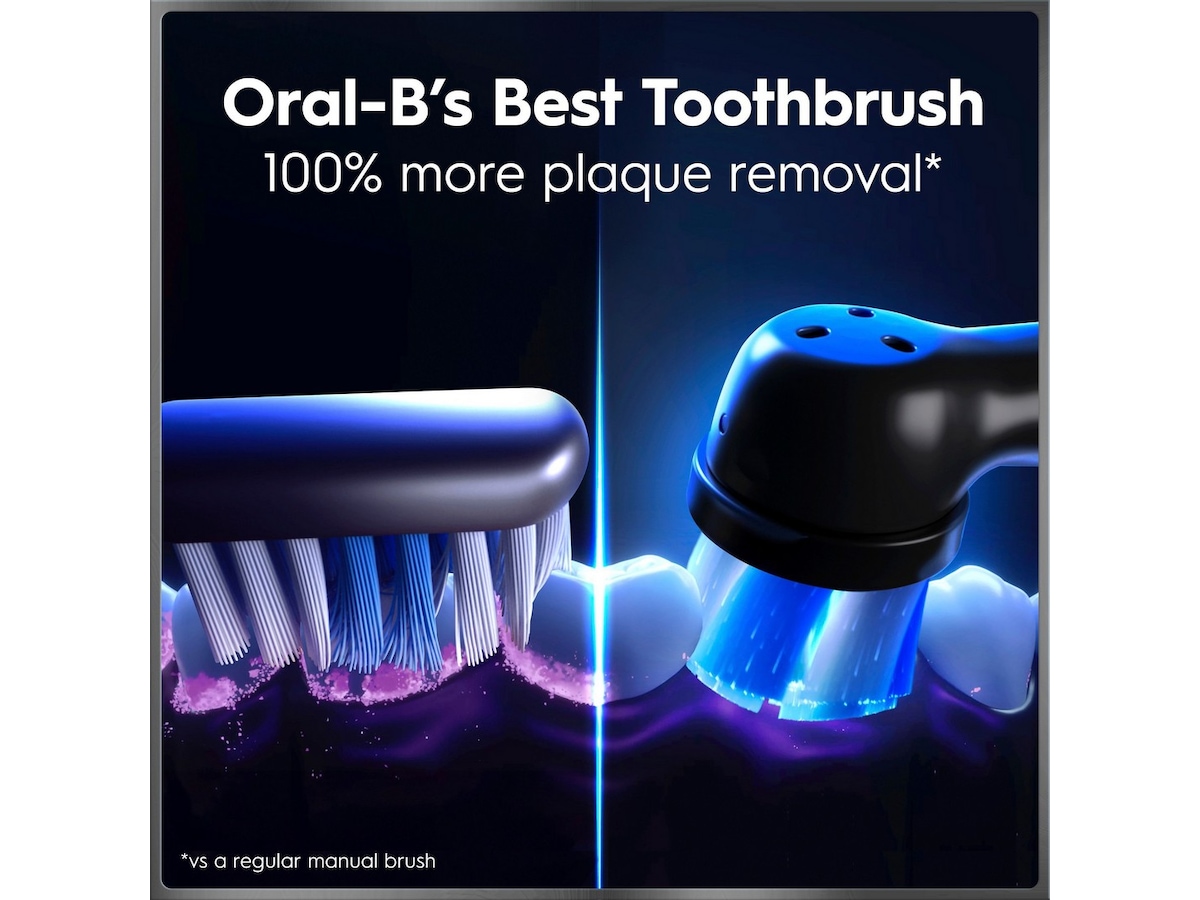 Oral-B iO10 elektrisk tannbørste (svart) Tilbehør til tannpleie