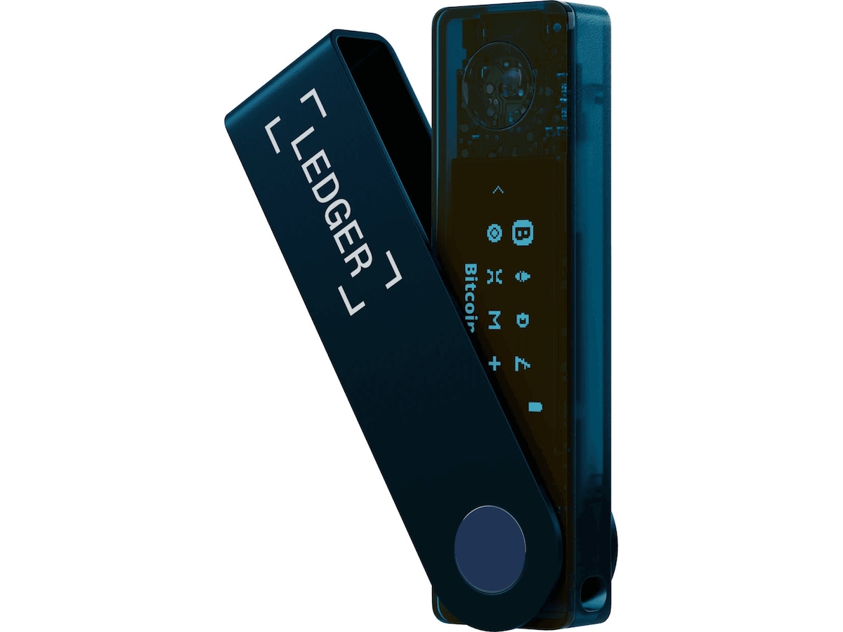Ledger Nano X™ Saphire Blue krypto hardware lommebok Krypto