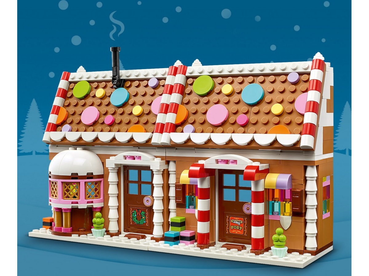 LEGO Iconic Julepyntet pepperkakehus 40809 LEGO