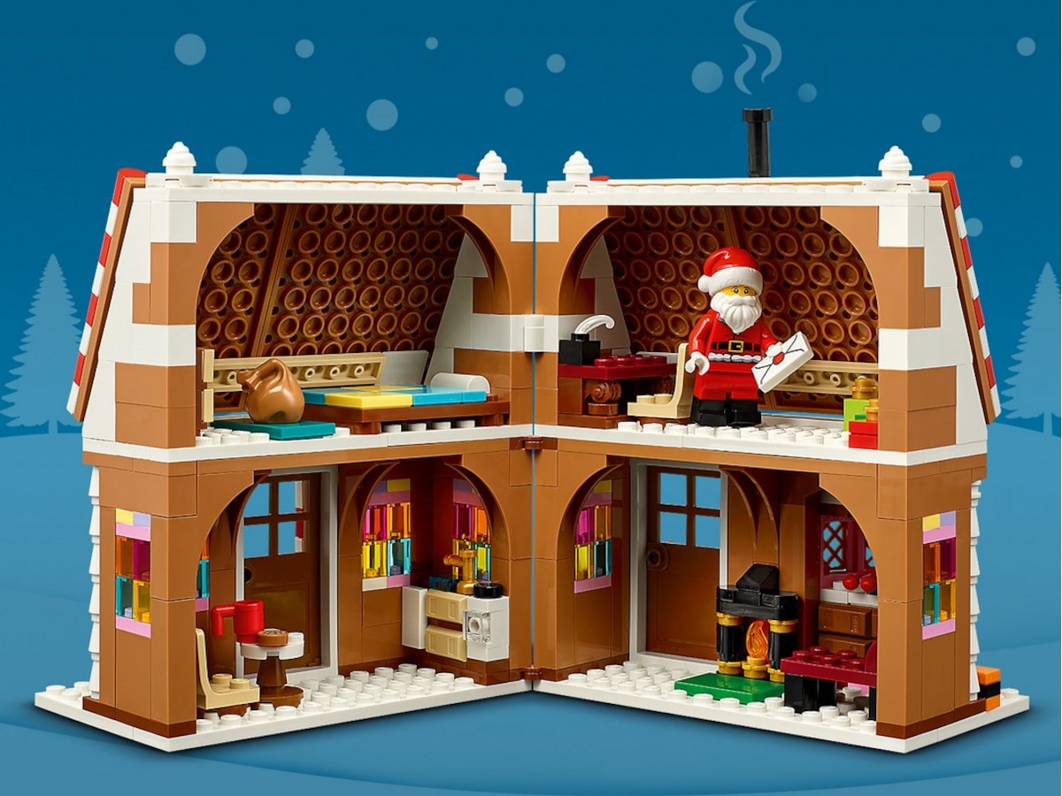 LEGO Iconic Julepyntet pepperkakehus 40809 LEGO